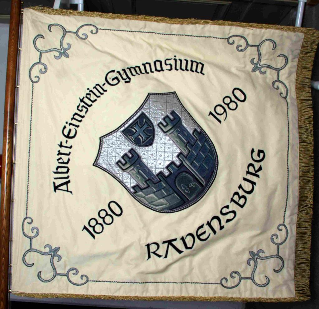 Schulfahne Albert-Einstein-Gymnasium – Seite 2